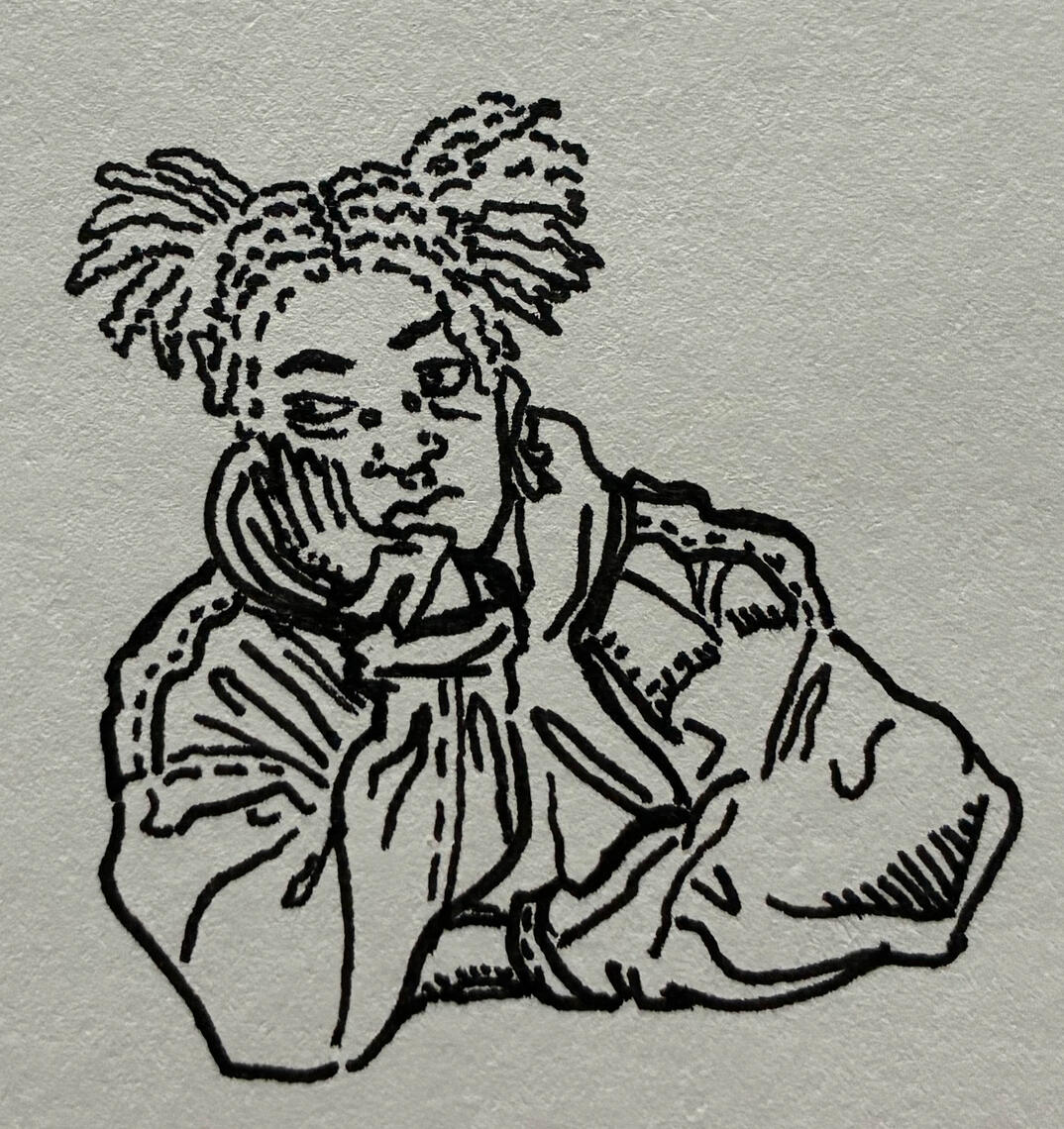person chillin